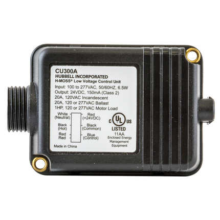 Switches and Lighting Controls, Occupancy Sensors, H-Moss Control Unit, 120/277V AC 60HZ, For use with Ceiling and Wall Mounted Sensors, Manual On