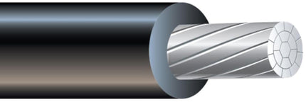 WIRE XHHW-3/0-BLK-STR-AL-MASTER
