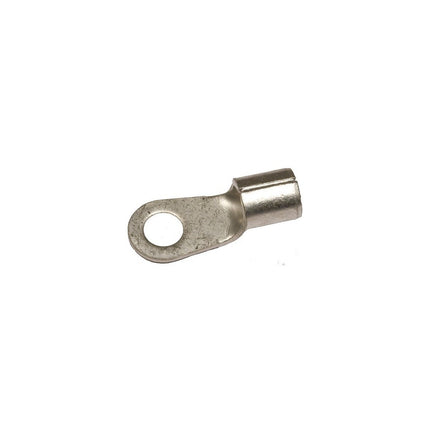 Non-Insulated Ring Terminals - 6awg Wire, 1/4" Stud
