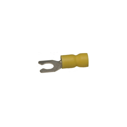 Vinyl Insulated Locking Fork/Spade Terminals - 12-10 Wire, #10 Stud