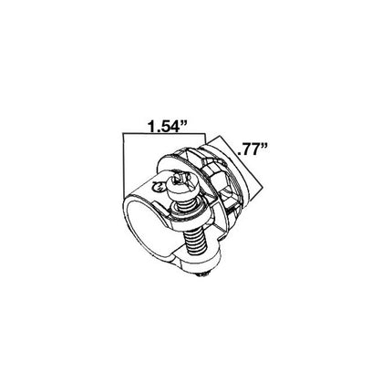 Straight Squeeze Box Connectors 3/4"