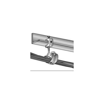 Cable Support Bridle Rings with Saddle 4"