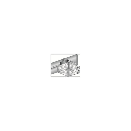 Spring Steel Beam Clamps - Hammer On - 1/4"- 20 x 3/8" Stud 1/8" - 1/4" Flange