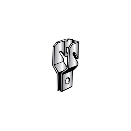 Z Purlin Hangers- Side Hole 1/4" for S-Hook, Strap, Chain