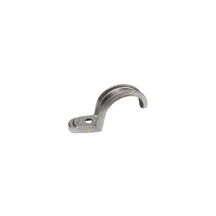 1 Hole Rigid Pipe Straps - Malleable Iron 2"