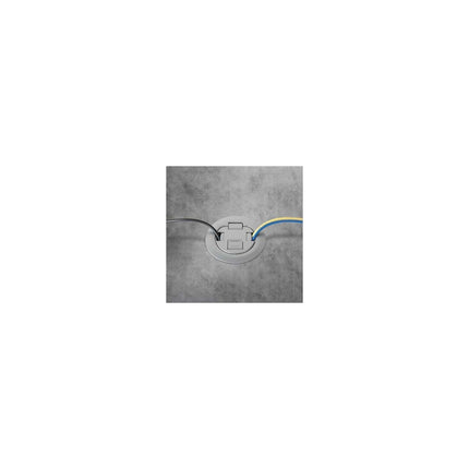 4AT Prewired All Power Evolution™ Poke-Thru Device-Aluminum
