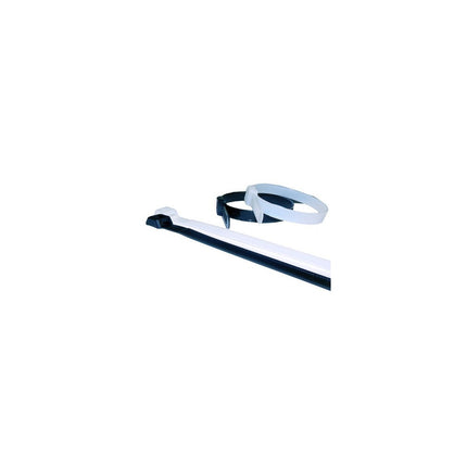 In-Line Nylon Cable Ties Black 50LB 15-1/2"
