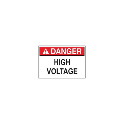 MORRIS 21430 SIGN HIGH VOLATGE KEEP OUT