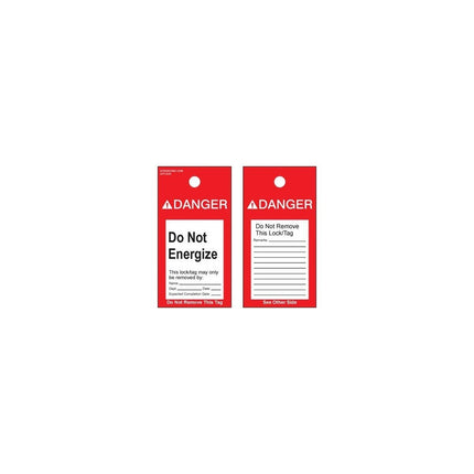 Lockout Tags 'Do Not Operate' (5 Pack)