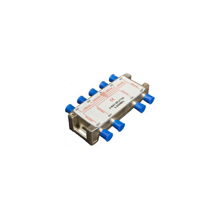 8 Way Splitters with Ground Block 5-2050Mhz