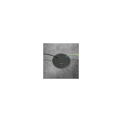 6AT Evolution™ Recessed Poke-Thru Surface Style Cover, Gray 6CTCGY