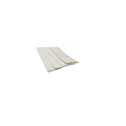 Thin Wall Heat Shrink Tubing 1.26"-.590" 6" White