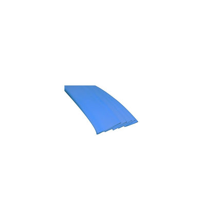 Thin Wall Heat Shrink Tubing .098"-.039" 6" Blue