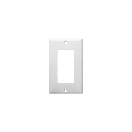 Lexan Wall Plates 1 Gang Decorative/GFCI White
