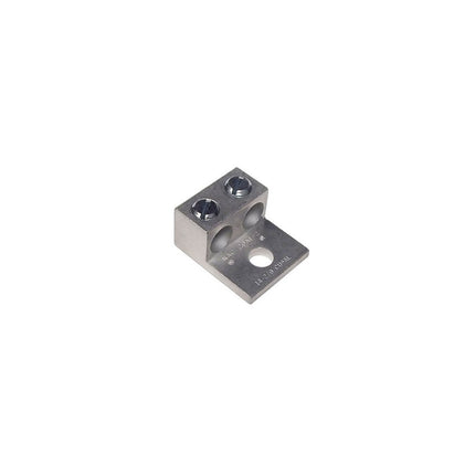 Aluminum Mechanical Lugs Two Conductors - One Hole Mount 1/0-#14 Awg