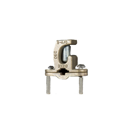 CopperGround Clamp - Heavy Duty - Lay-In Direct Burial 1-1/4" - 2"