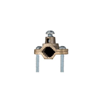 Copper Ground Pipe Clamps - Serrated Collar 1/2" - 1"