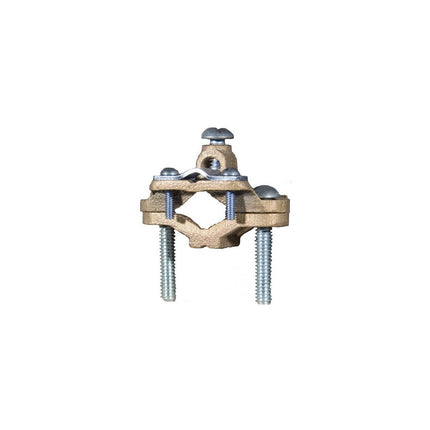 Copper Ground Clamp - Cable Adaptor 1-1/4"-2"