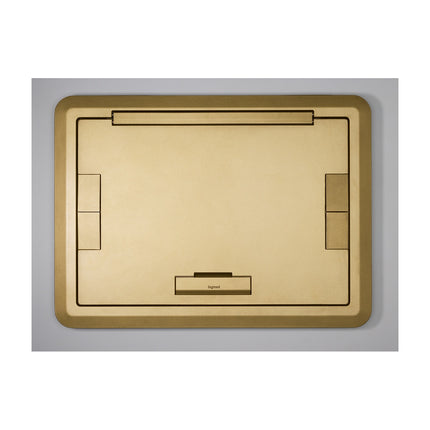 Evolution Series EFB45 Floor Box Flush Style Cover with Solid Lid