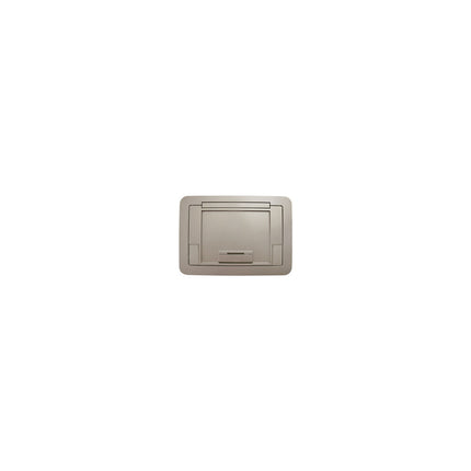 Evolution Series EFB45 Floor Box Flush Style Cover with Floor Insert