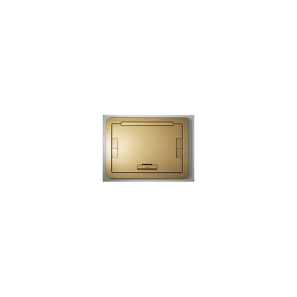 Evolution Series EFB6, EFB8, EFT10 Floor Box Flush Style Cover with Solid Lid