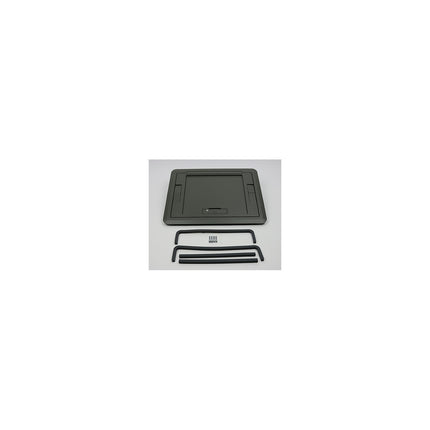 Evolution Series EFB6, EFB8, EFT10 Floor Box Surface Style Cover with Carpet Insert