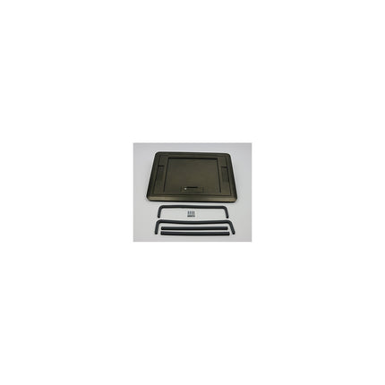 Evolution Series EFB6, EFB8, EFT10 Floor Box Surface Style Cover with Carpet Insert