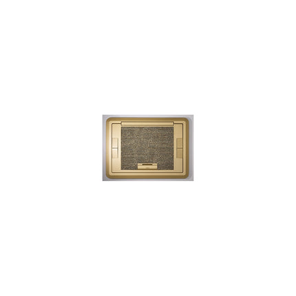 Evolution Series EFB6, EFB8, EFT10 Floor Box Surface Style Cover with Carpet Insert