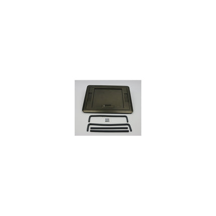 Evolution Series EFB6, EFB8, EFT10 Floor Box Surface Style Cover with Carpet Insert