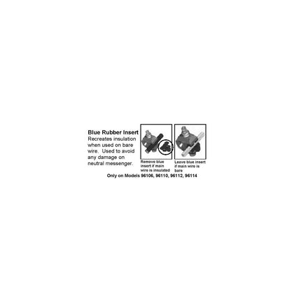 Above Ground Insulation Piercing Connectors Main 4/0-3 Tap 2-10