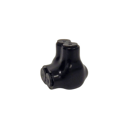 Black Insulated 2 Conductor Single Side Entry Splice 1/0 - 14