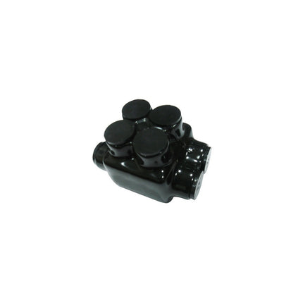 Black Insulated 2 Conductor Dual Entry Splice Dual Set Screw 750 - 250