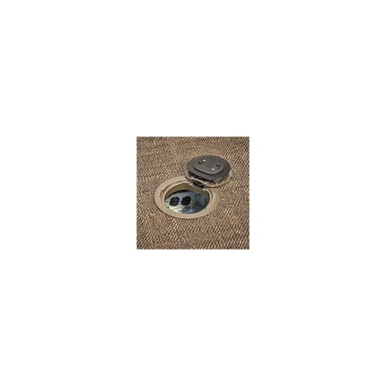 RFB2E Two Compartment Recessed Floor Box