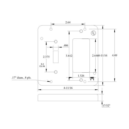 11536, Electrical Square Box Cover