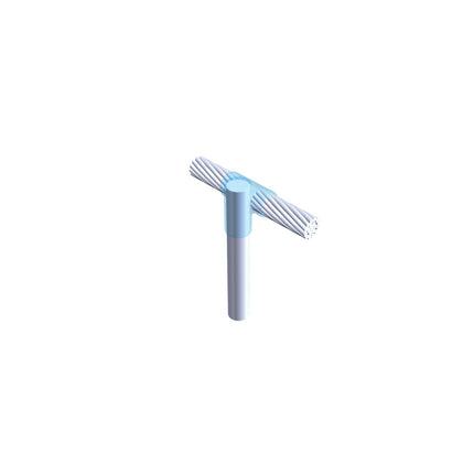Cable to Ground Rod or Other Rounds