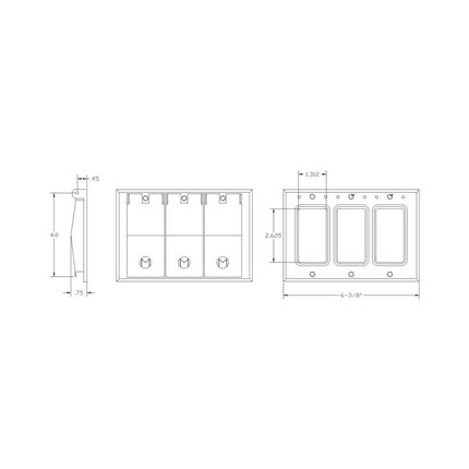 MULBERRY 30473 WP 3G GFI COVER