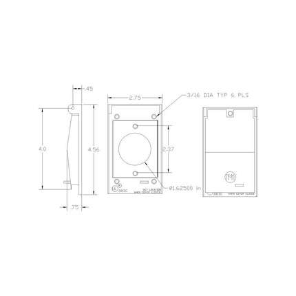 MULBERRY 30529 WP TL COVER FS MOUNT