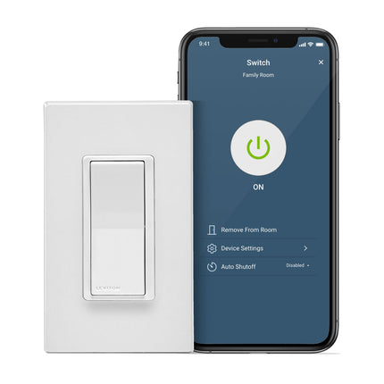 LEVITON D215S-1BW WH DECORA SMART WI-FI 15A SWITCH