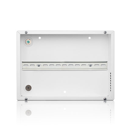 LEVITON DINRK-1 WH OMNIB DINRL RACKMT ENC SM/1X10 IN RAIL