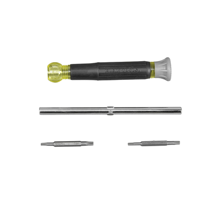 Multi-Bit Electronics Screwdriver, 4-in-1, TORX® Bits