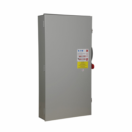 Eaton General duty cartridge fuse safety switch, 400 A, NEMA 3R, Painted galvanized steel, Class H fuses, Fusible with neutral, Three-pole, Four-wire, Category: general duty safety switch, 240 V