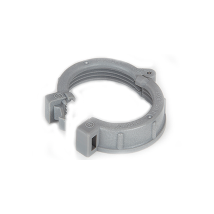 Insulated Split Bushing, 1-1/4", Plastic for Conductor Protection