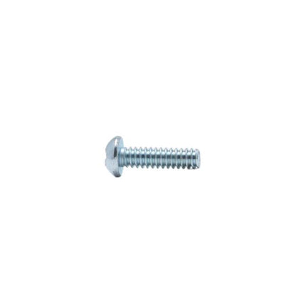 2Rcm0632012 6-32 X 1/2 Round Combo Head Machine Screw Zinc 100/Box
