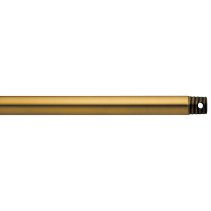 Dual Thread 36" Downrod Antique Brass