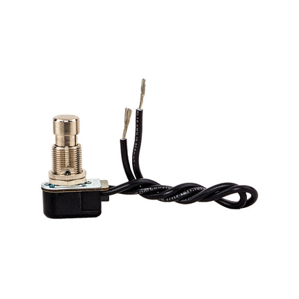 Pushbutton Maintained Wire Leads