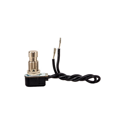 Pushbutton Maintained Wire Leads