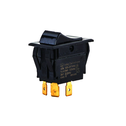 Rocker Switch Maintained DPST On-Off