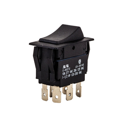 Rocker Switch Maintained DPDT On-On