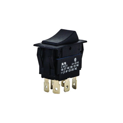 Rocker Switch Maintained DPDT On-On