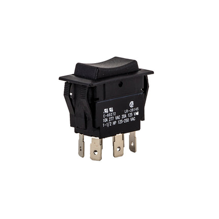 Rocker Switch Maintained DPDT On-Off-On